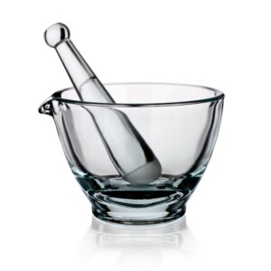 SMOOTH GRINDING BOWL WITH PESTLE
