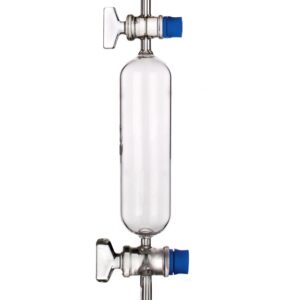 GAS SAMPLE CASE WITH ONE ONE-WAY AND ONE THREE-WAY TAP