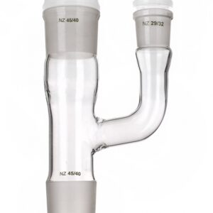 DISTILLATION ATTACHMENT WITH VERTICAL BRANCH