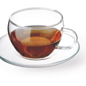 SIMAX Eva Mug with Saucer, 4 pieces